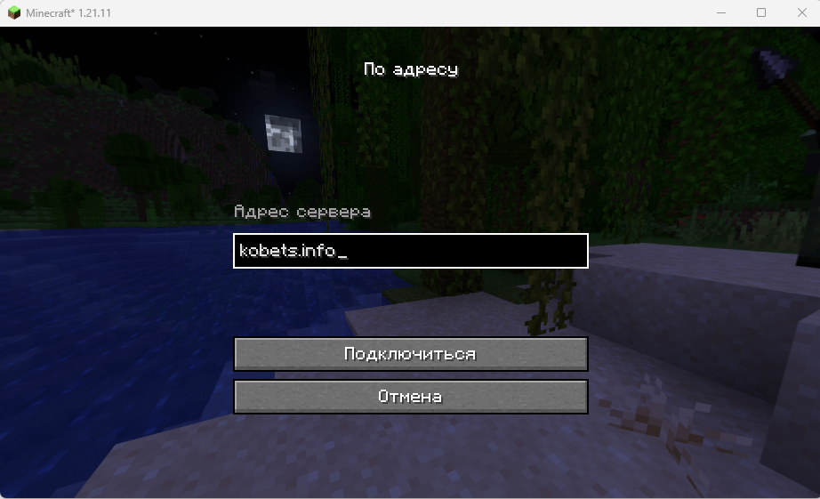Сервер Minecraft
